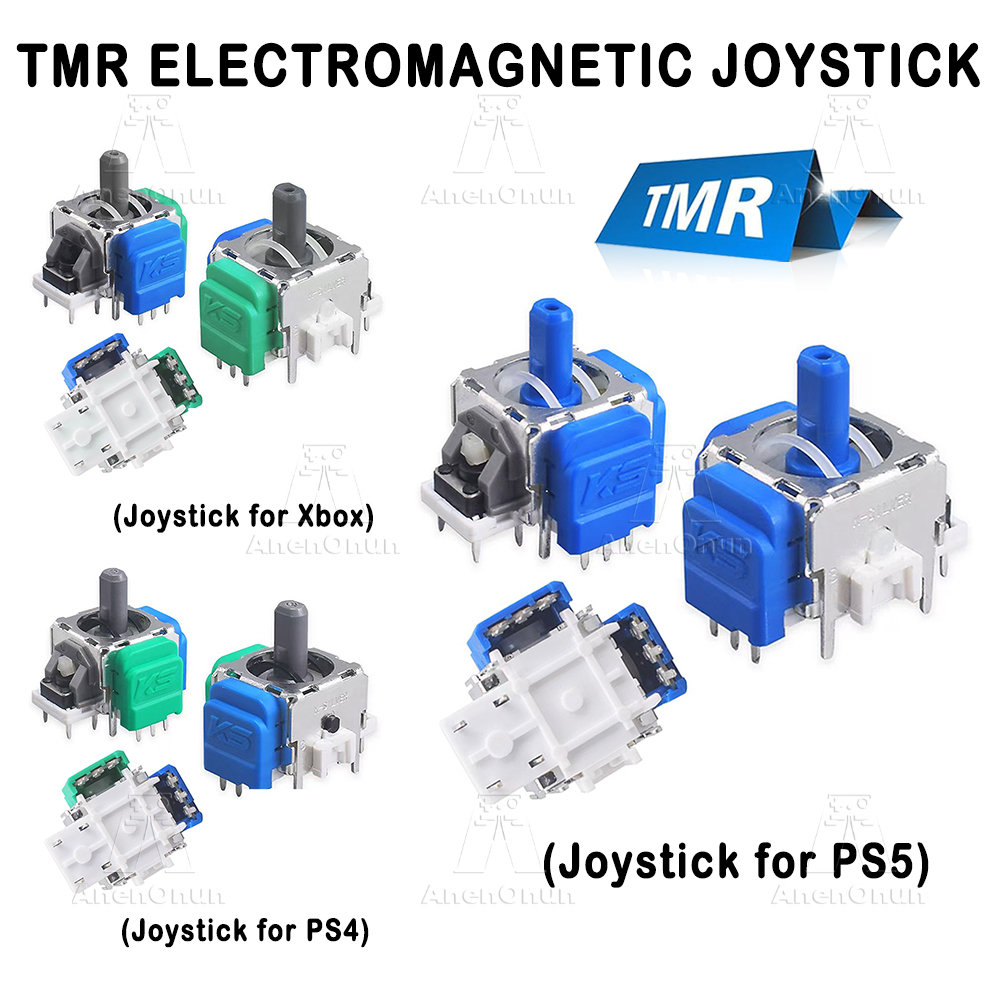 Gaming Console In Tv - TMR Electromagnetic Joystick for PS5/PS4/Xbox Controller