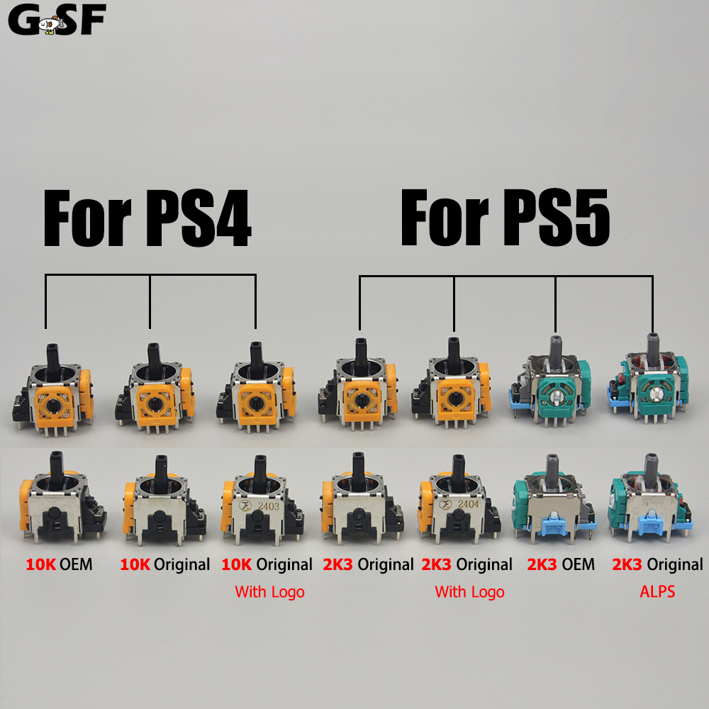 Gaming Console In Tv - 2PCS Joysticks Replacement for PS5 PS4