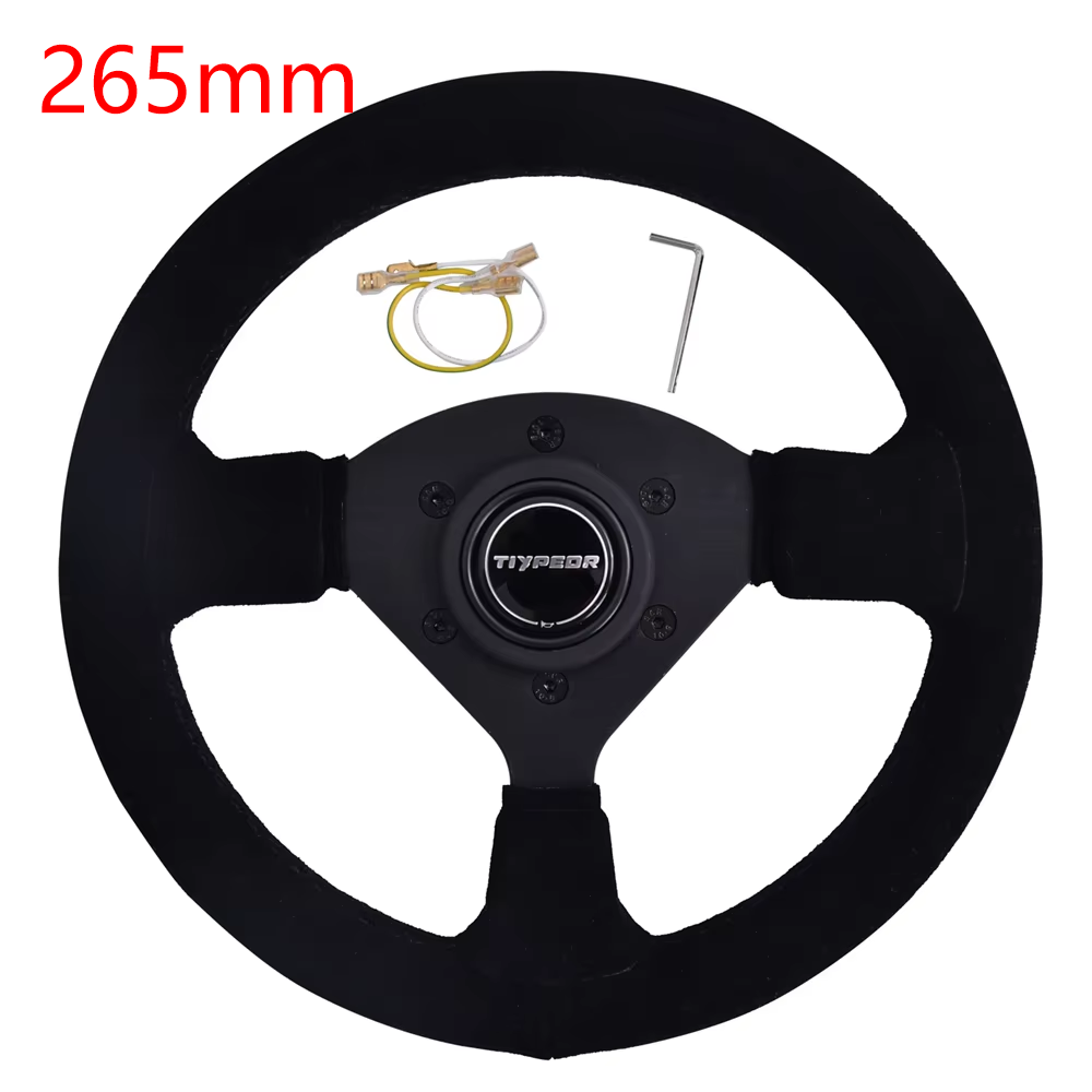 Steering Wheel Gaming - TIYPEOR 270mm 11Inches Small Size Sports