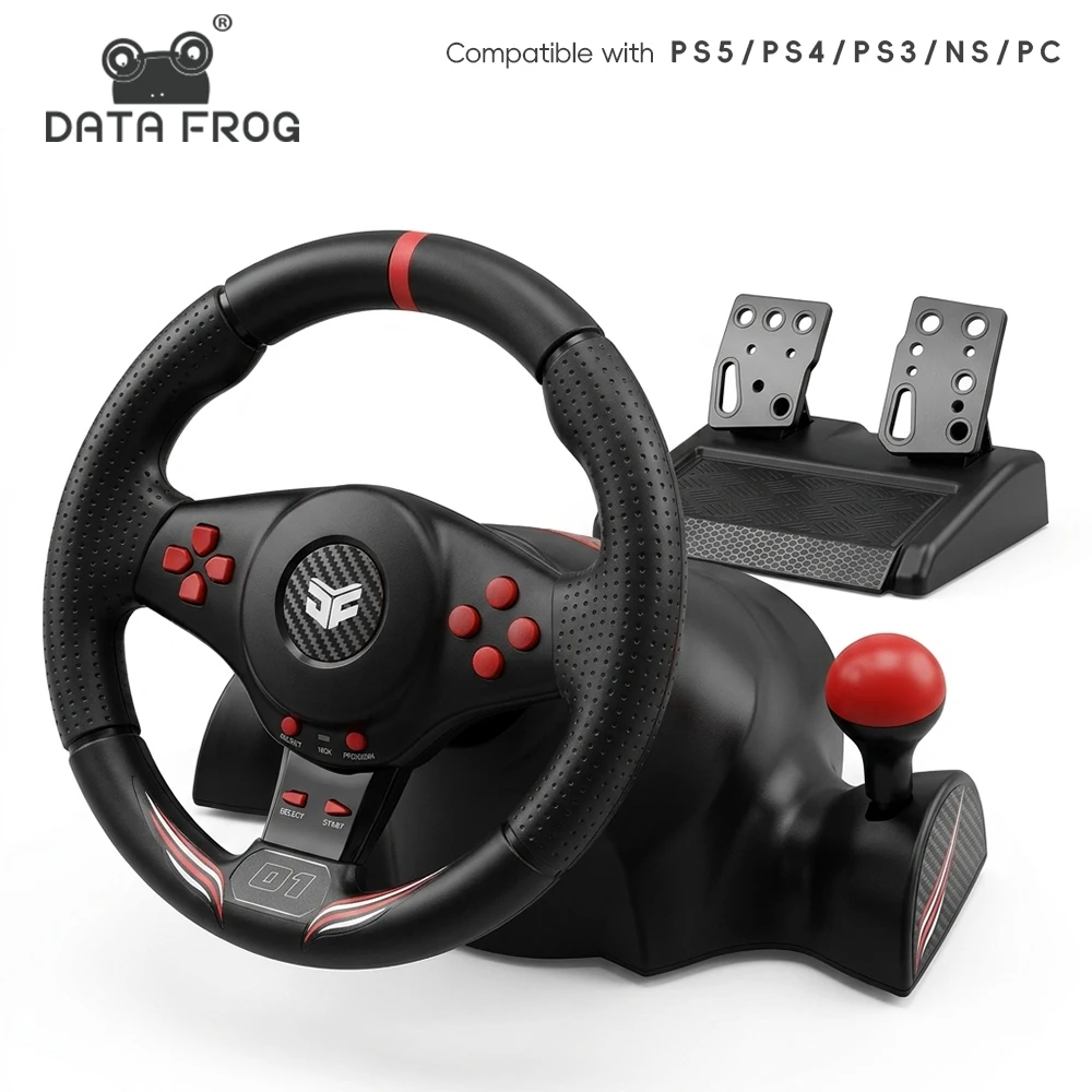 Steering Wheel Gaming - Data Frog 270 Degree Gaming Racing