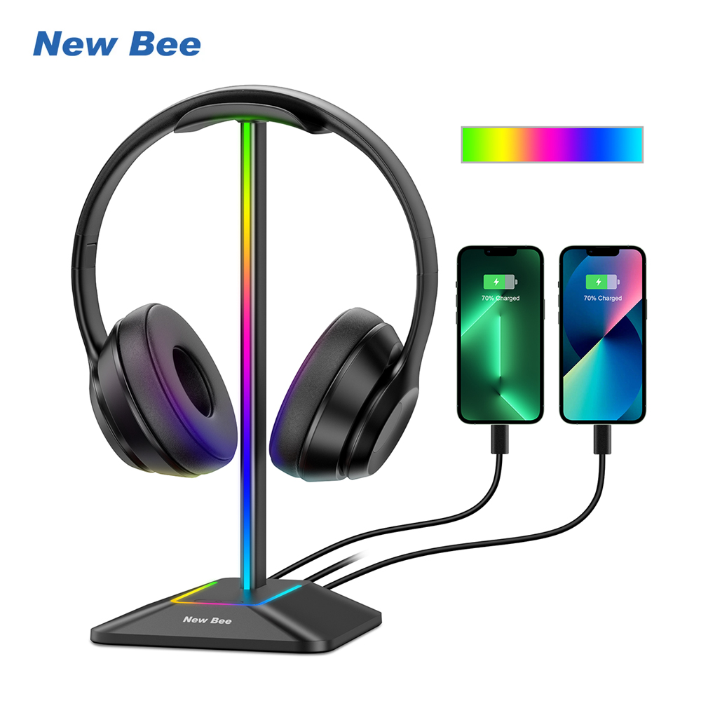 New Bee Z8 RGB Headphones Stan - Headset Gaming Console recension och pris