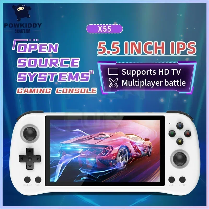 POWKIDDY X55 5.5INCH IPS Scree - Gaming Console X55 recension och pris