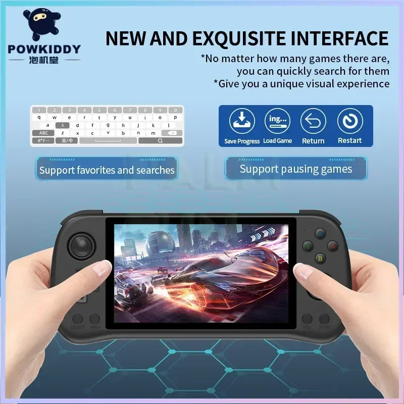 POWKIDDY X55 5.5INCH IPS Scree - Gaming Console X55 recension och pris