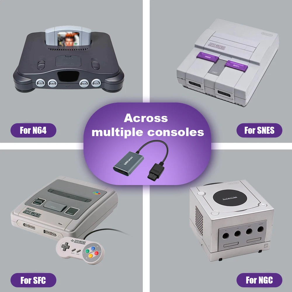 Bitfunx 720P Svideo / AV To HD - Gaming Console In Tv recension och pris
