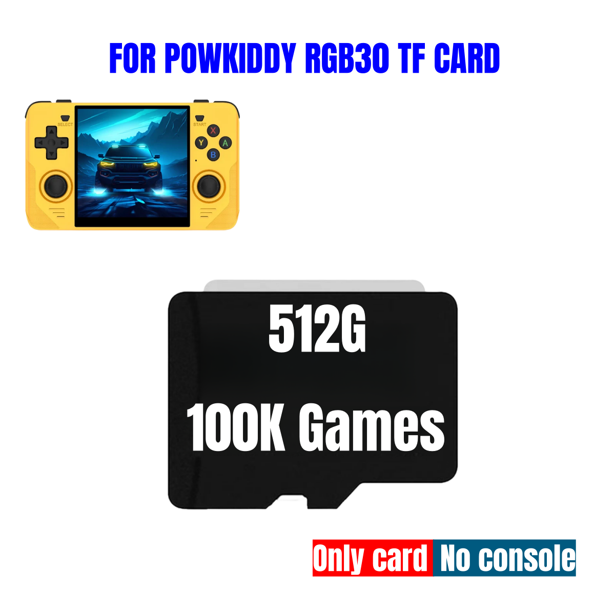 For Powkiddy RGB30 Tf Card Ret - Gaming Console X55 recension och pris