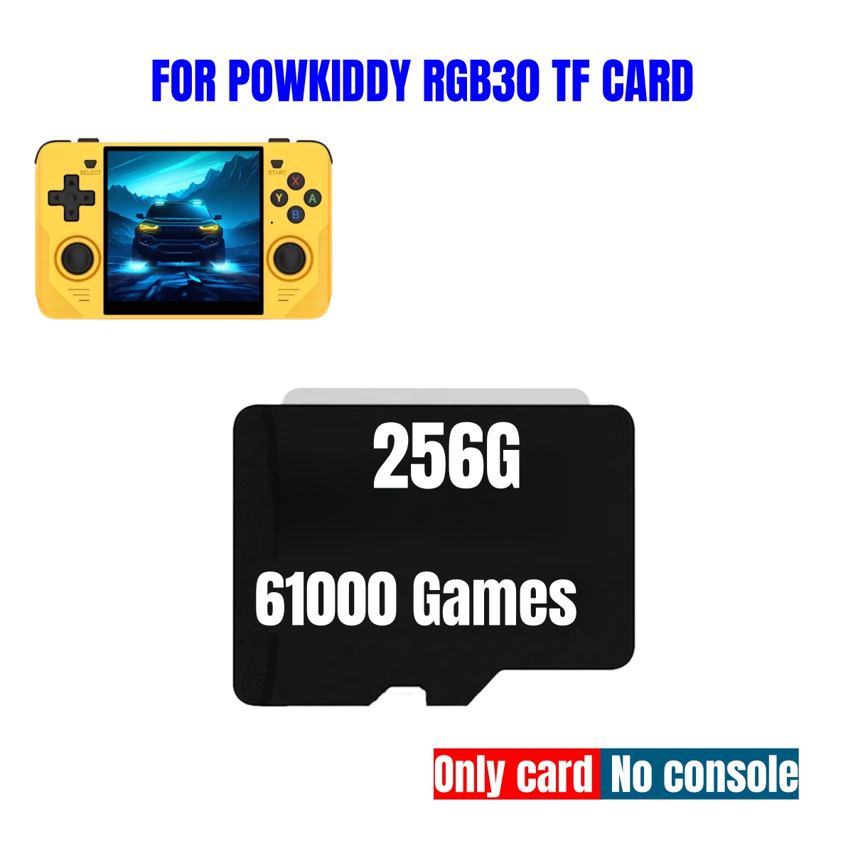 For Powkiddy RGB30 Tf Card Ret - Gaming Console X55 recension och pris