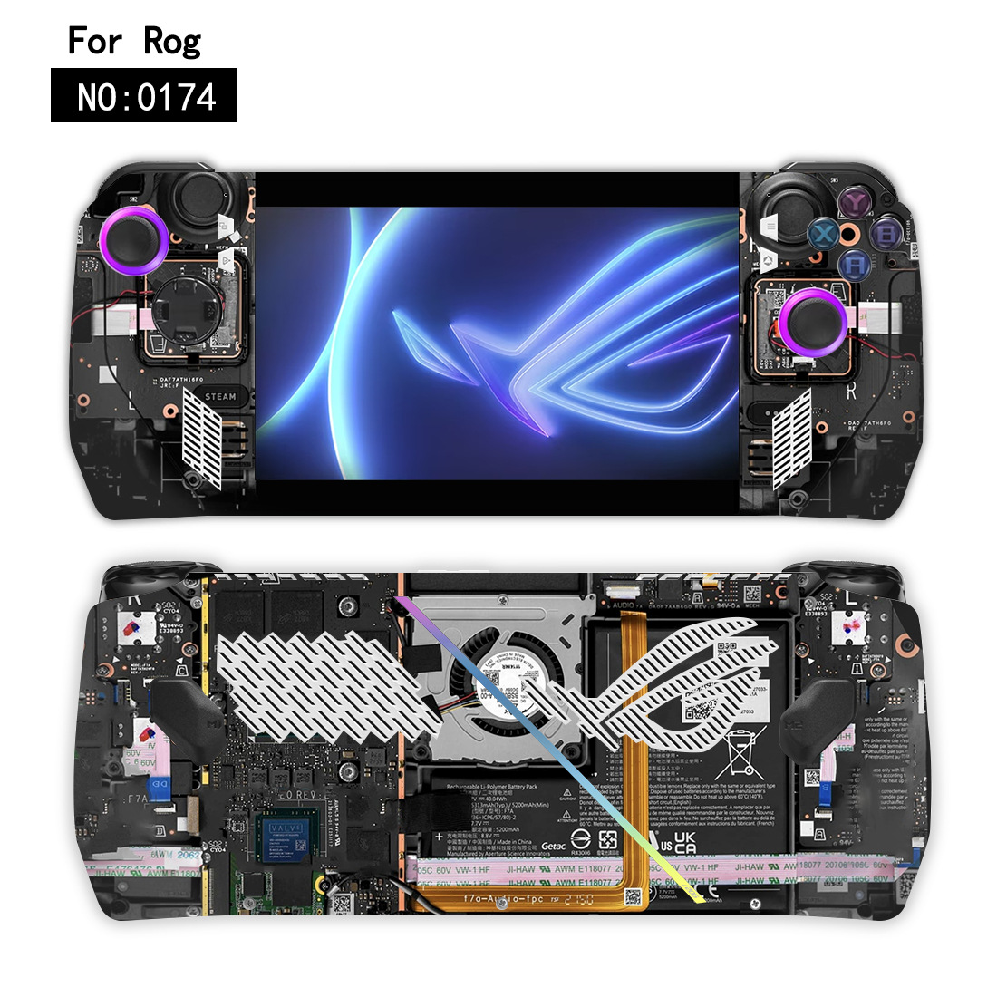 New Stickers Cover Case For As - Gaming Console Rog Ally recension och pris