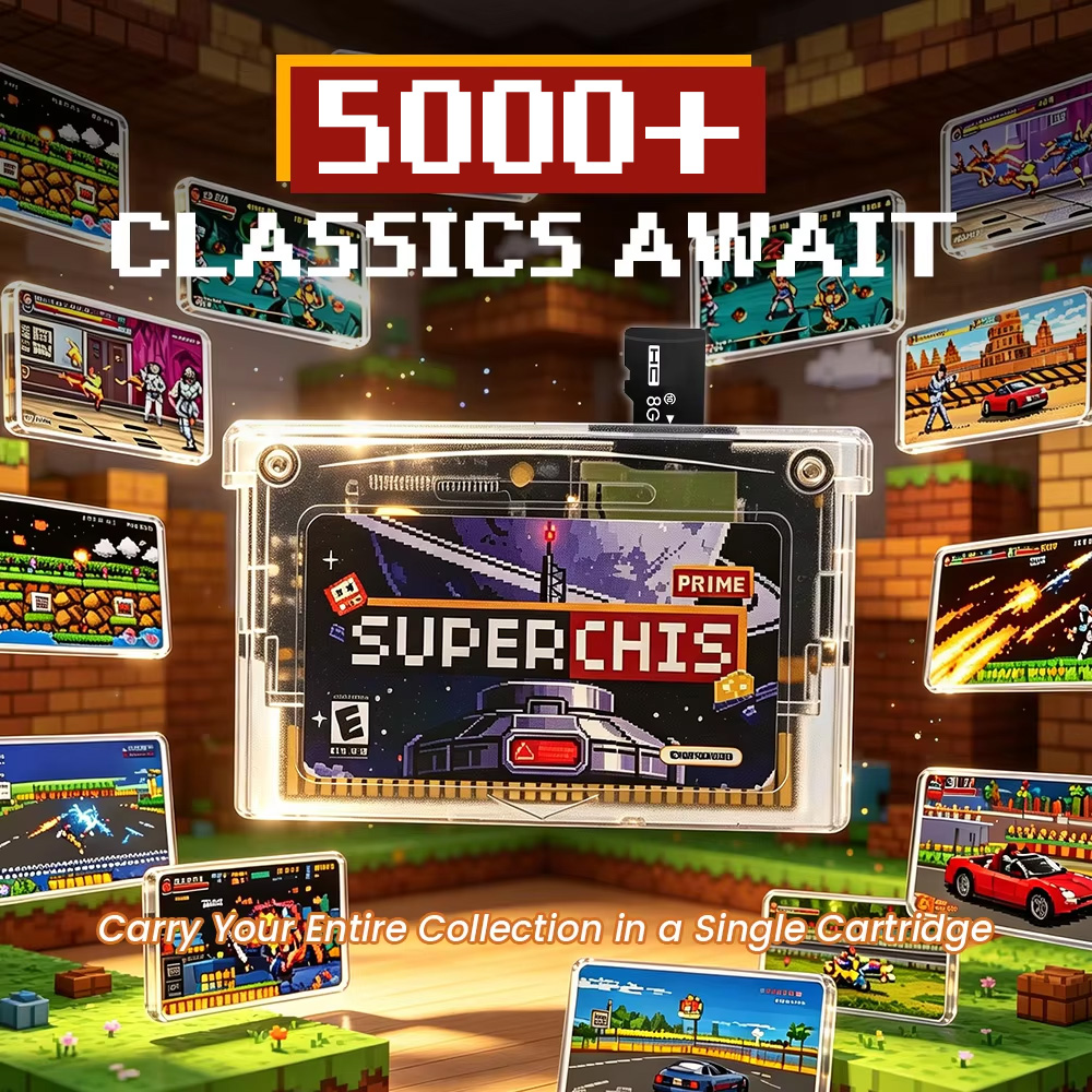 Retro Superchis Flash Game Car - Gaming Console Handheld recension och pris