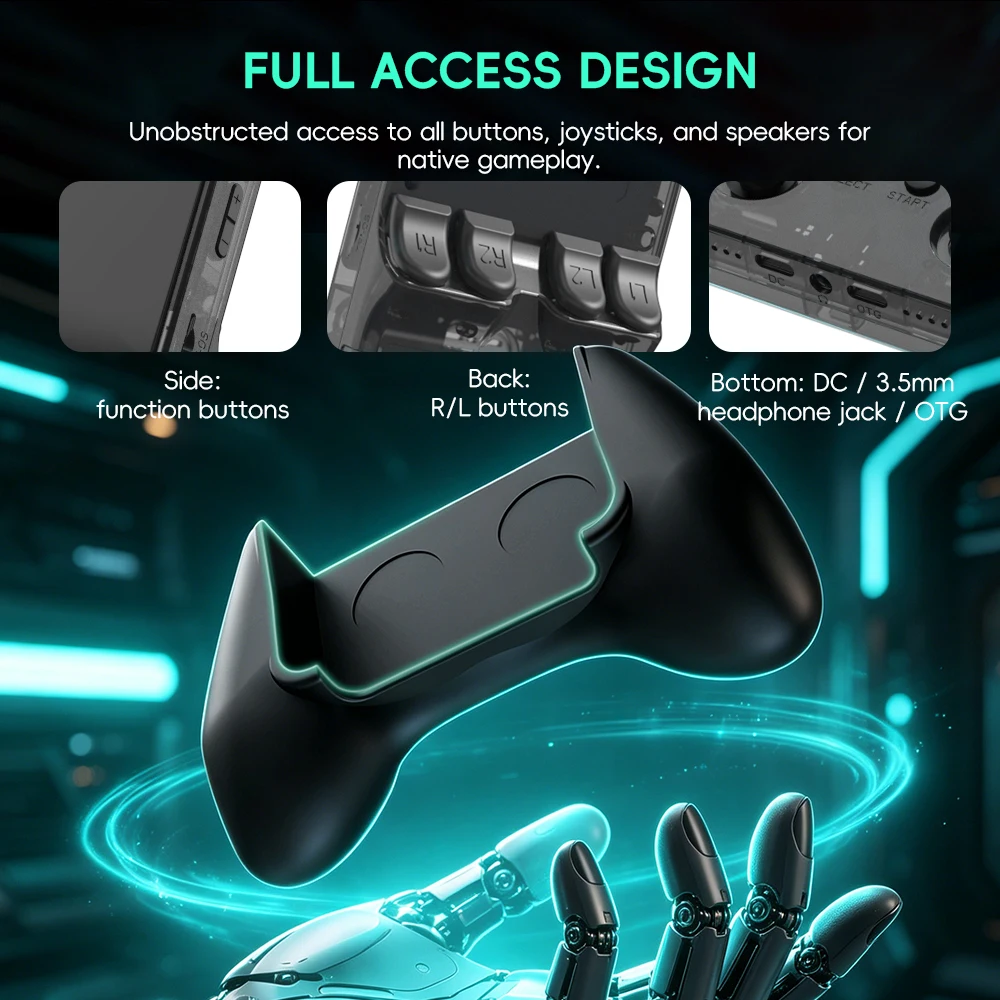 Data Frog R36S Game Grip Ergon - Gaming Console R36S recension och pris