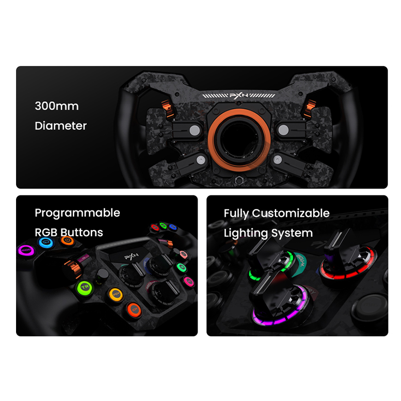 PXN GT ONE Racing Simulator Cu - Steering Wheel Gaming recension och pris