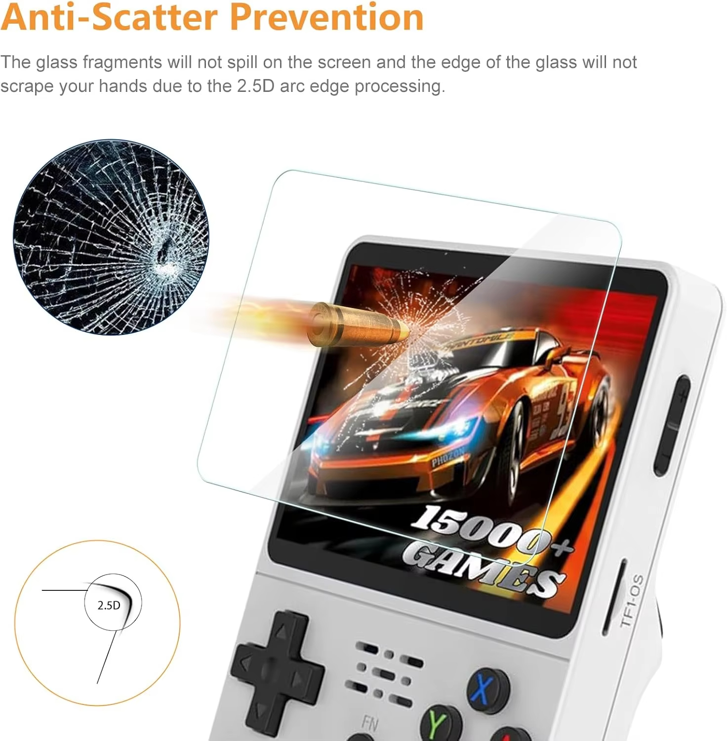 3 IN 1 Carrying Storage Case w - Gaming Console R36S recension och pris