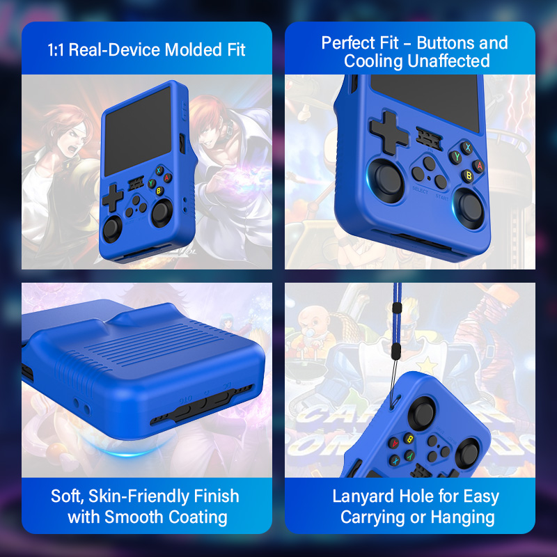 Color Silicone Protective Case - Gaming Console R36S recension och pris