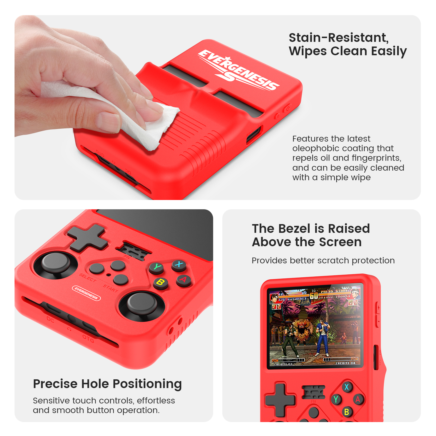 R36S Silicone Case Handheld Ga - Gaming Console R36S recension och pris