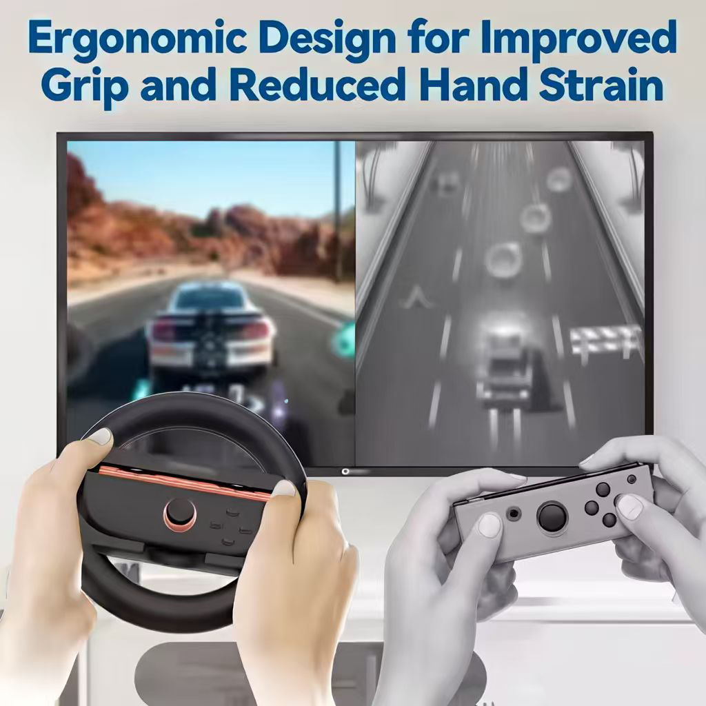 2 PCS Gaming Racing Steering W - Steering Wheel Gaming recension och pris