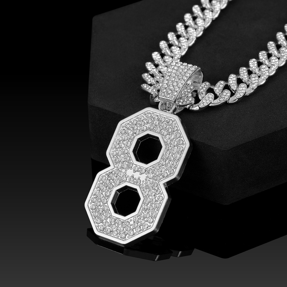 Men's Hip Hop Number 8 Pendant - Gaming Console Zelda recension och pris