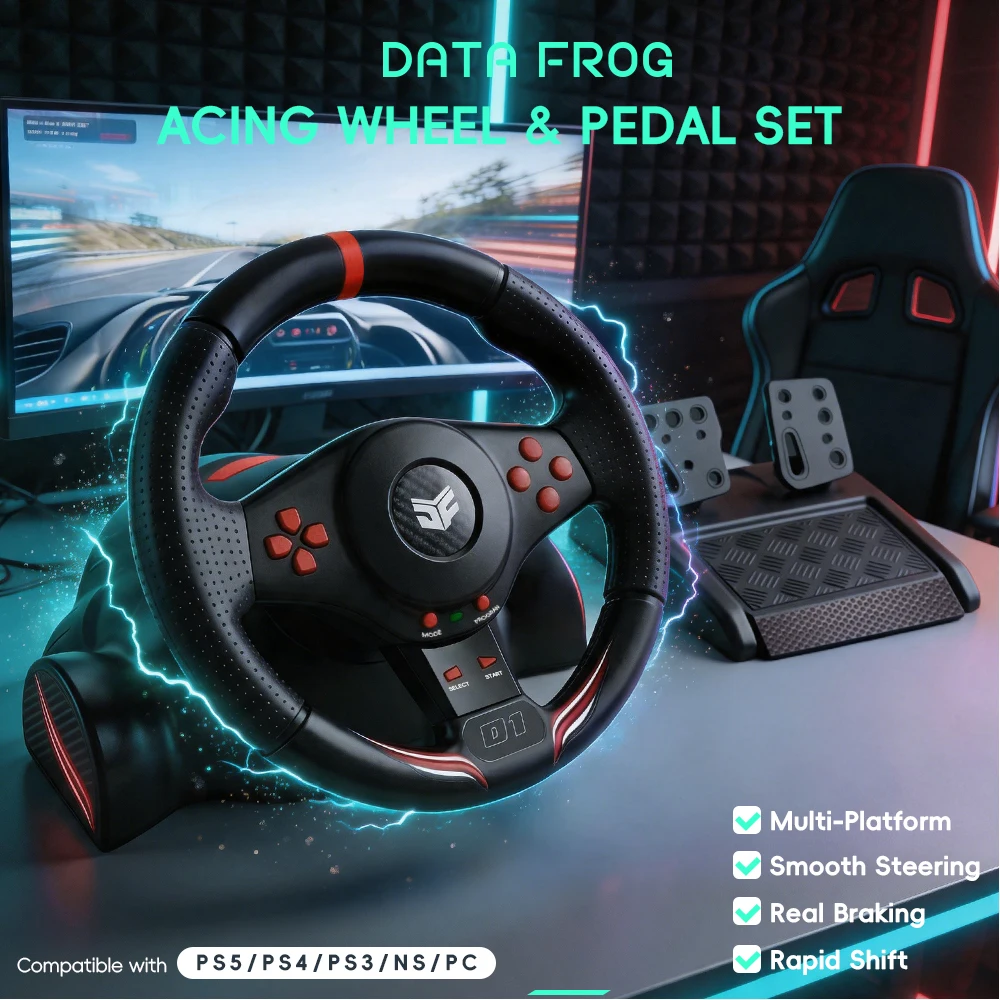 Data Frog 270 Degree Gaming Ra - Steering Wheel Gaming recension och pris