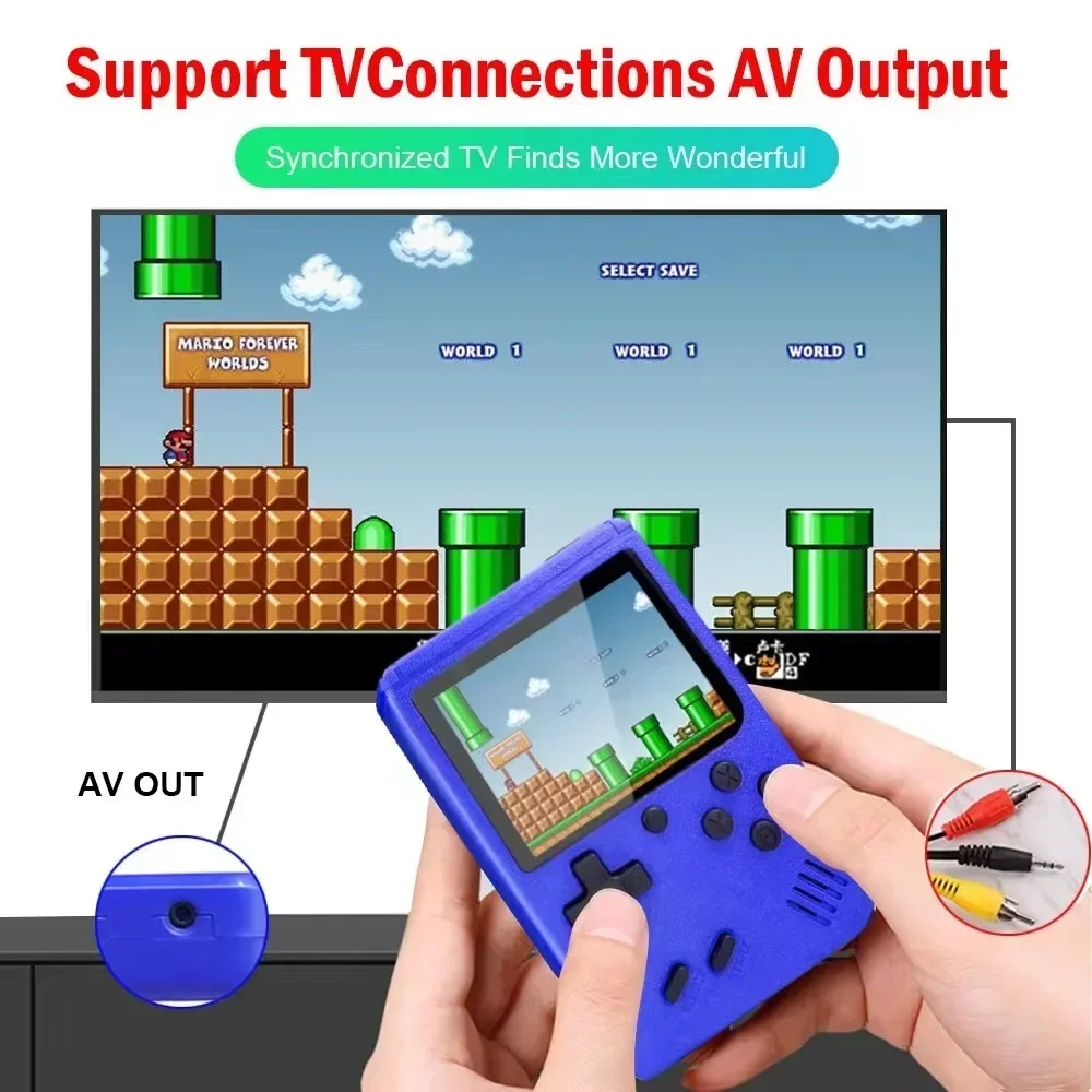 Retro Portable Mini Handheld V - Gaming Console Kids recension och pris