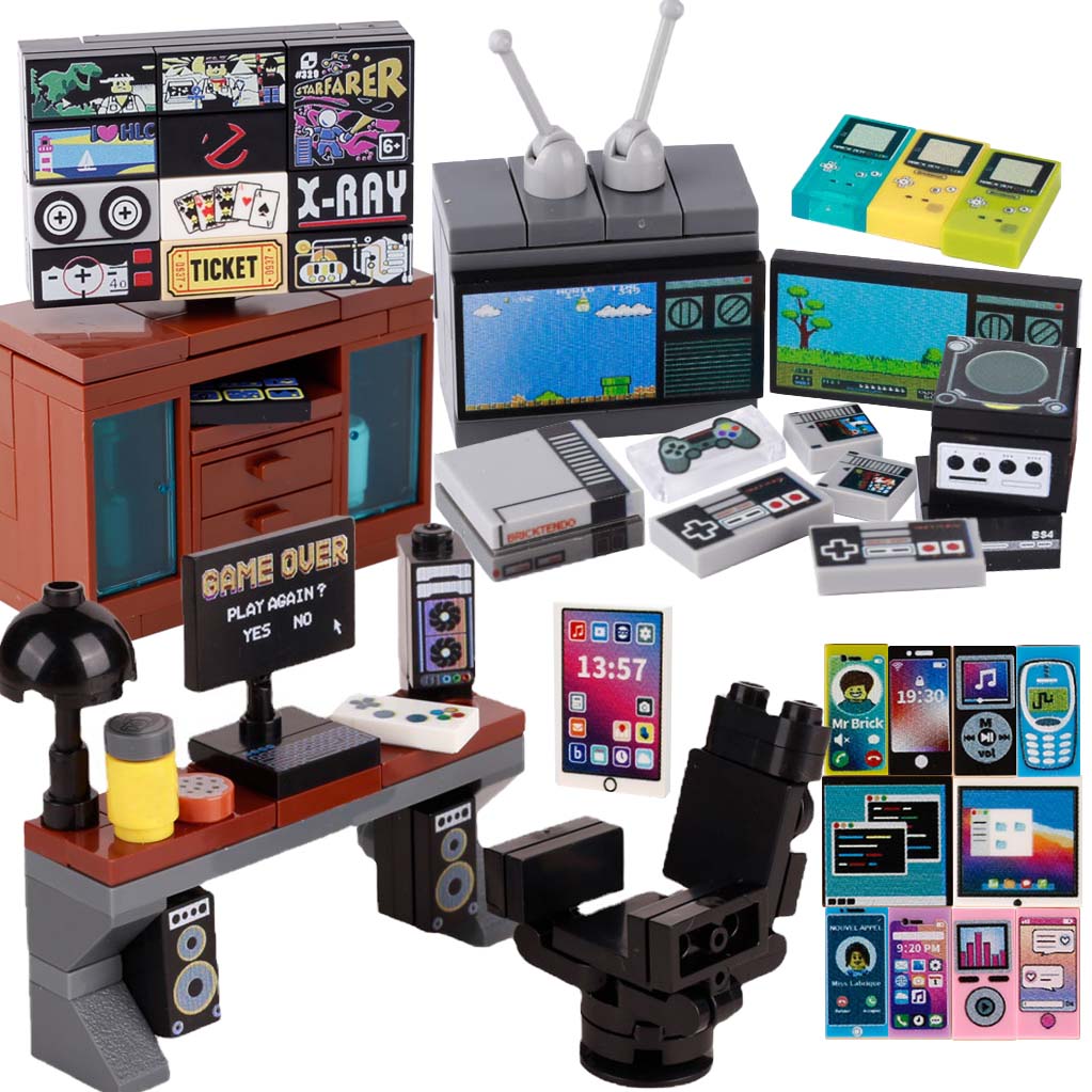 MOC Game Console Computer Mode - Gaming Console Kids recension och pris